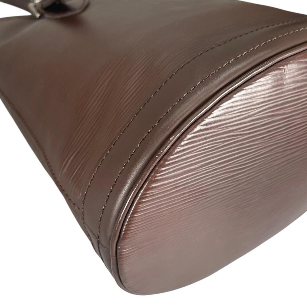 LOUIS VUITTON Brown Leather Tote Bag - Picture 10 of 16